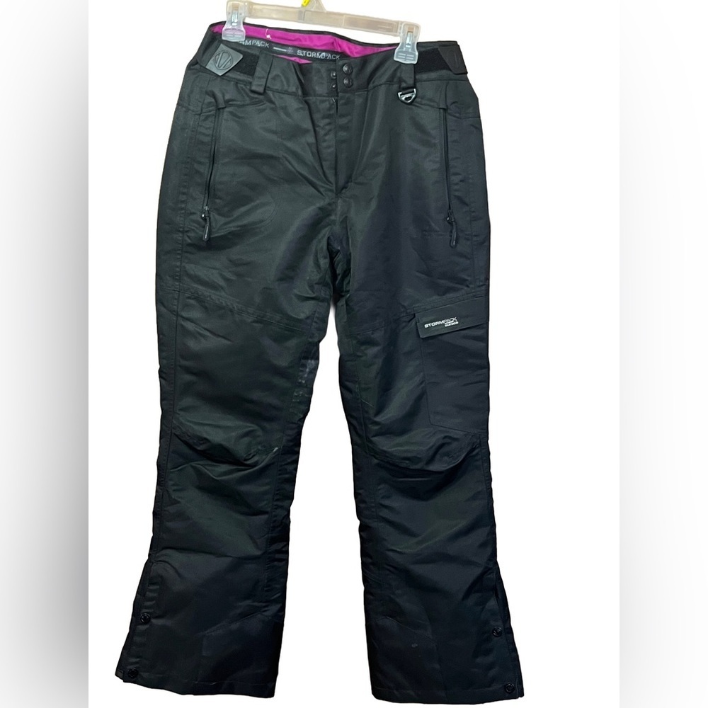 Sunice Stormpack Women’s Black Snow Pants/Ski Pants Size Medium